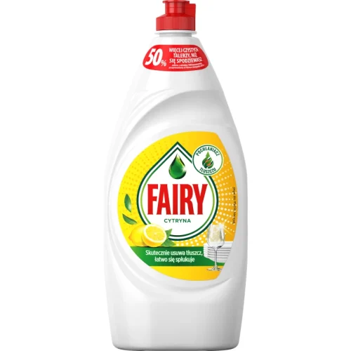 Dishwashing Liquid Lemon 900ml Fairy Dishwashing Liquid Lemon 900ml