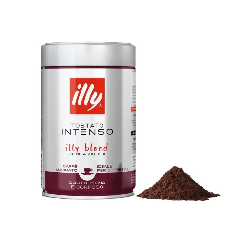 Illy Espresso Intenso Bold Roast Ground 250g